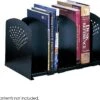 Adjustable Book Rack Five Section Black [3116BL]