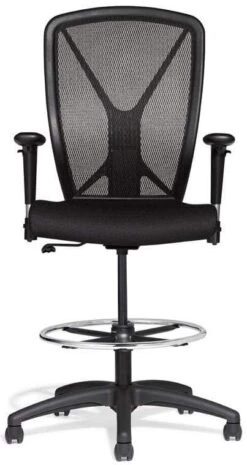 Allseating Premium Fluid Mesh Drafting Chair [81019]