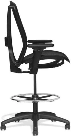 Allseating Premium Fluid Mesh Drafting Chair [81019] -Office Chairs Unlimited Sales allseating premium fluid mesh drafting chair 81019 13690930823308