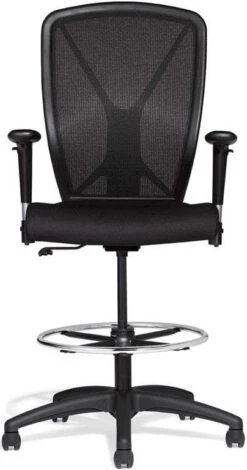Allseating Premium Fluid Mesh Drafting Chair [81019] -Office Chairs Unlimited Sales allseating premium fluid mesh drafting chair 81019 13690930888844