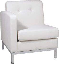 Ave Six Wall Street Left Arm Facing Modular Sofa [WST51LF] -Office Chairs Unlimited Sales ave six wall street left arm facing modular sofa wst51lf white w32 29346245804183