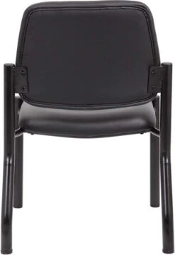 Boss Antimicrobial Armless Guest Chair [B9595AM-BK] -Office Chairs Unlimited Sales boss antimicrobial armless guest chair b9595am bk 29327173255319
