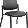 Boss Antimicrobial Armless Guest Chair [B9595AM-BK]