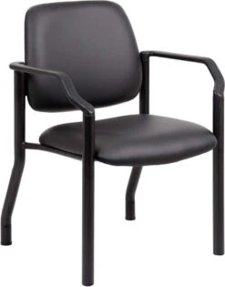 Boss Antimicrobial Bariatric Guest Chair [B9591AM-BK]