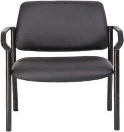 Boss Antimicrobial Bariatric Guest Chair [B9591AM-BK] -Office Chairs Unlimited Sales boss antimicrobial guest chair b9591am bk 31677968253079