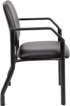 Boss Antimicrobial Bariatric Guest Chair [B9591AM-BK] -Office Chairs Unlimited Sales boss antimicrobial guest chair b9591am bk 31681629946007