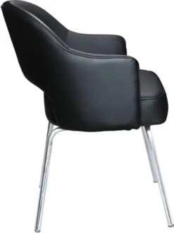 Boss Black CaressoftPlus Guest Chair [B489C-BK] -Office Chairs Unlimited Sales boss black caressoftplus guest chair b489c bk 29325449986199