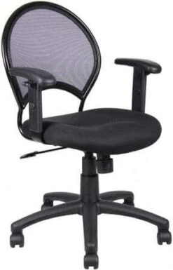 Boss Black Mesh Task Chair [B6216]