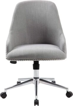 Boss Carnegie Desk Chair - Grey [B516C-GY] -Office Chairs Unlimited Sales boss carnegie desk chair grey b516c gy 31678365401239