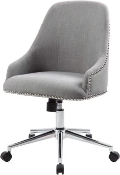 Boss Carnegie Desk Chair - Grey [B516C-GY] -Office Chairs Unlimited Sales boss carnegie desk chair grey b516c gy 31678365597847