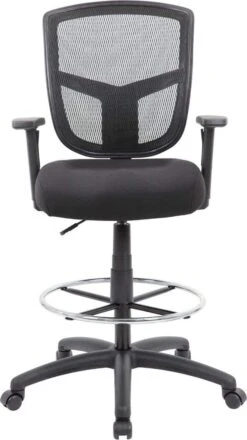Boss Contract Mesh Drafting Stool [B16021] -Office Chairs Unlimited Sales boss contract mesh drafting stool b16021 31692005933207