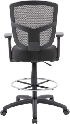 Boss Contract Mesh Drafting Stool [B16021] -Office Chairs Unlimited Sales boss contract mesh drafting stool b16021 31692041978007