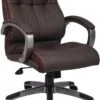 Boss Double Plush Mid Back Executive Chair [B8776P-BN]