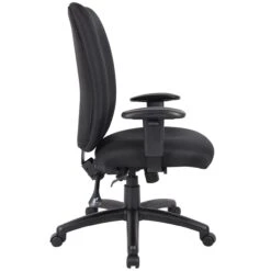Boss Ergonomic Adjustable Office Chair [B2007-BK] -Office Chairs Unlimited Sales boss ergonomic adjustable office chair b2007 bk 15159078191244