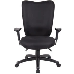 Boss Ergonomic Adjustable Office Chair [B2007-BK] -Office Chairs Unlimited Sales boss ergonomic adjustable office chair b2007 bk 15159078322316