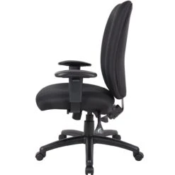 Boss Ergonomic Adjustable Office Chair [B2007-BK] -Office Chairs Unlimited Sales boss ergonomic adjustable office chair b2007 bk 15159078453388