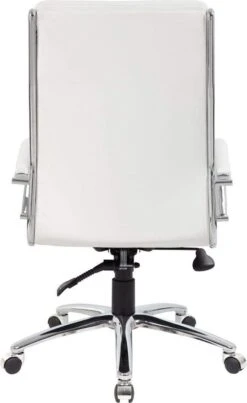 Boss Executive CaressoftPlus Chair With Metal Chrome Finish [B9471] -Office Chairs Unlimited Sales boss executive caressoftplus chair with metal chrome finish b9471 bk 31677841375383