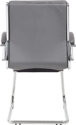 Boss Executive CaressoftPlus Guest Chair With Metal Chrome Finish [B9479-BK] -Office Chairs Unlimited Sales boss executive caressoftplus guest chair with metal chrome finish b9479 bk 31689908617367