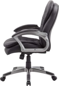 Boss Executive Mid Back Pillow Top Chair [B9336] -Office Chairs Unlimited Sales boss executive mid back pillow top chair b9336 29378919825559