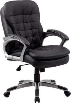 Boss Executive Mid Back Pillow Top Chair [B9336]