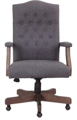 BOSS Executive Velvet Or Linen Chair With Driftwood Finish Frame [B905DW] -Office Chairs Unlimited Sales boss executive velvet or linen chair with driftwood finish frame b905dw 29321063465111