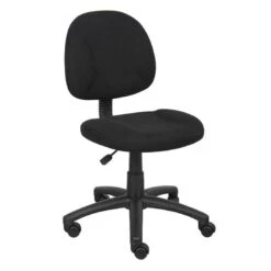 Boss Fabric Computer Chair [B315] -Office Chairs Unlimited Sales boss fabric computer chair b315 black tweed bk no arms standard rolling included 31639946100887
