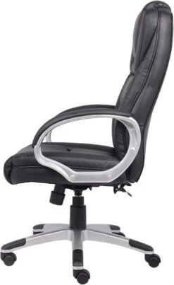 Boss Fully Assembled Executive LeatherPlus Chair [B8601] -Office Chairs Unlimited Sales boss fully assembled executive leatherplus chair b8601 29323634999447