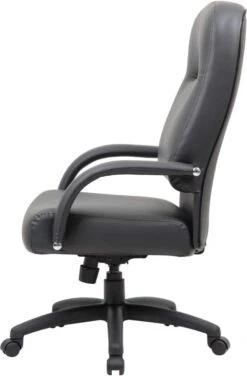 Boss High Back Caressoft Chair In Black [B7401] -Office Chairs Unlimited Sales boss high back caressoft chair in black b7401 29317921833111
