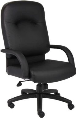 Boss High Back Caressoft Chair In Black [B7401]