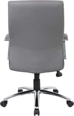 Boss LeatherPlus Executive Chair [B10101-BK] -Office Chairs Unlimited Sales boss leatherplus executive chair b10101 bk 29316891541655