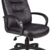 Boss Lumbar Support LeatherPlus Office Chair [B7501]