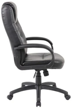 Boss Lumbar Support LeatherPlus Office Chair [B7501] -Office Chairs Unlimited Sales boss lumbar support leather office chair b7501 36878517207288
