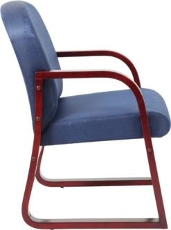 Boss Mahogany Frame Guest Chair Fabric [B9570-BE] -Office Chairs Unlimited Sales boss mahogany frame guest chair fabric b9570 be 29379752460439
