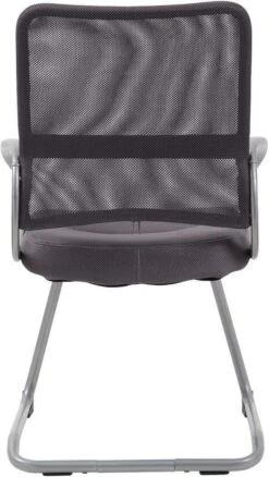 Boss Mesh Back With Pewter Finish Guest Chair [B6419-BE] -Office Chairs Unlimited Sales boss mesh back with pewter finish guest chair b6419 be 29315145859223