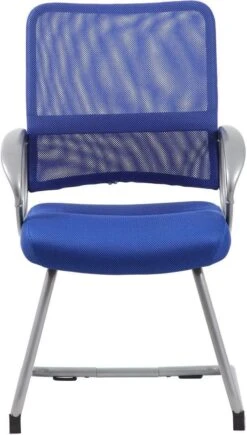 Boss Mesh Back With Pewter Finish Guest Chair [B6419-BE] -Office Chairs Unlimited Sales boss mesh back with pewter finish guest chair b6419 be 29315305078935