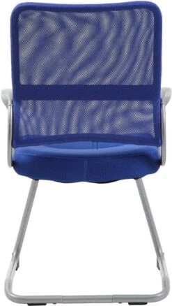 Boss Mesh Back With Pewter Finish Guest Chair [B6419-BE] -Office Chairs Unlimited Sales boss mesh back with pewter finish guest chair b6419 be 29315329523863