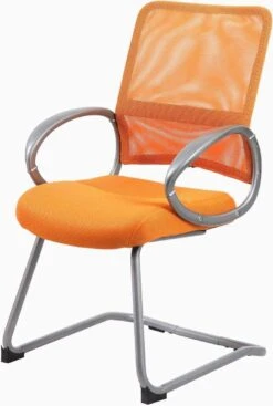 Boss Mesh Back With Pewter Finish Guest Chair [B6419-BE] -Office Chairs Unlimited Sales boss mesh back with pewter finish guest chair b6419 be 29379955949719