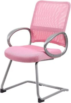 Boss Mesh Back With Pewter Finish Guest Chair [B6419-BE] -Office Chairs Unlimited Sales boss mesh back with pewter finish guest chair b6419 be 31562383753367