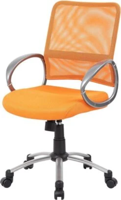 Boss Mesh Back With Pewter Finish Task Chair [B6416] -Office Chairs Unlimited Sales boss mesh back with pewter finish task chair b6416 29323386552471
