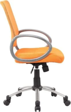 Boss Mesh Back With Pewter Finish Task Chair [B6416] -Office Chairs Unlimited Sales boss mesh back with pewter finish task chair b6416 31689063235735