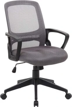 Boss Mesh Task Chair [B6456-BK] -Office Chairs Unlimited Sales boss mesh task chair b6456 bk grey 31638094151831