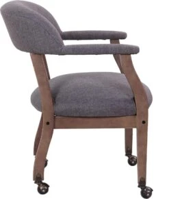 Boss Modern Captain's Guest Chair Slate Grade Commercial Grade Linen [B9540DW-SG] -Office Chairs Unlimited Sales boss modern captain s guest chair slate grade commercial grade linen b9540dw sg 31682737733783