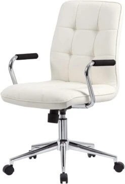 Boss Modern Office Chair With Chrome Arms [B331-BK] -Office Chairs Unlimited Sales boss modern office chair with chrome arms b331 bk 29310612308119