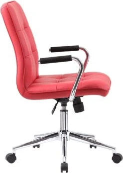 Boss Modern Office Chair With Chrome Arms [B331-BK] -Office Chairs Unlimited Sales boss modern office chair with chrome arms b331 bk 31691239489687