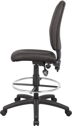 Boss Multi-Function Fabric Drafting Stool [B1635-BK] -Office Chairs Unlimited Sales boss multi function fabric drafting stool b1635 bk 29397543780503