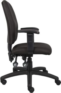 Boss Multi-Function Fabric Task Chair [B3035-BK] -Office Chairs Unlimited Sales boss multi function fabric task chair b3035 bk 29308578136215