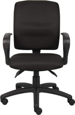 Boss Multi-Function Fabric Task Chair [B3035-BK] -Office Chairs Unlimited Sales boss multi function fabric task chair b3035 bk 31570762924183