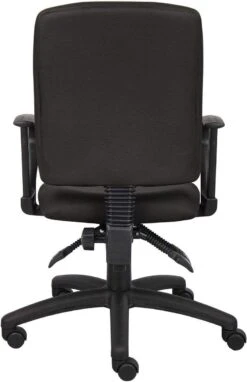 Boss Multi-Function Fabric Task Chair [B3035-BK] -Office Chairs Unlimited Sales boss multi function fabric task chair b3035 bk 31619165094039