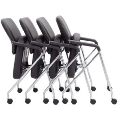 Boss Office Folding Chairs With Casters, 2-Pack [B1800-CP-2] -Office Chairs Unlimited Sales boss office folding chairs with casters b1800 31692122226839