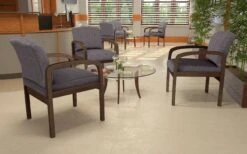 Boss Quick Assembly Wood Guest Chair [B9580BK-BK] -Office Chairs Unlimited Sales boss quick assembly wood guest chair b9580bk bk 36907935301880